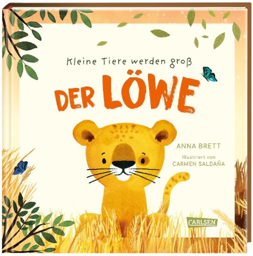 Buchcover und Innenansicht für das Buch:  Really Wild Families - Little Lion