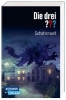 Buchcover und Innenansicht für das Buch: Die drei ???: Schattenwelt (Dreifachband. Enthält die Bände: Teuflisches Duell, Angriff in der Nacht, Die dunkle Macht)
