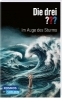 Buchcover und Innenansicht für das Buch: Die drei ???: Im Auge des Sturms