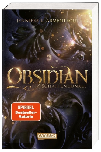 Buchcover und Innenansicht für das Buch: Obsidian 1: Obsidian. Schattendunkel