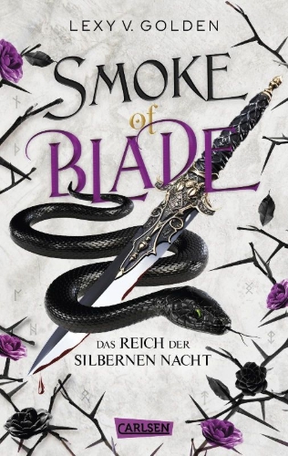 Buchcover und Innenansicht für das Buch: Smoke of Blade. Das Reich der silbernen Nacht (Scepter of Blood 3)