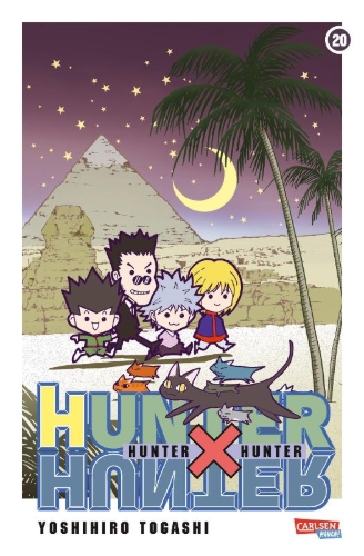 Buchcover und Innenansicht für das Buch: Hunter X Hunter