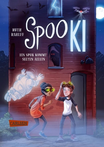 Buchcover und Innenansicht für das Buch: SpooKI: Ein Spuk kommt selten allein