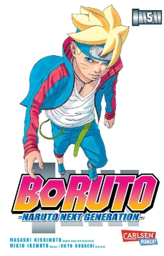 Buchcover und Innenansicht für das Buch: Boruto: Naruto next Generations