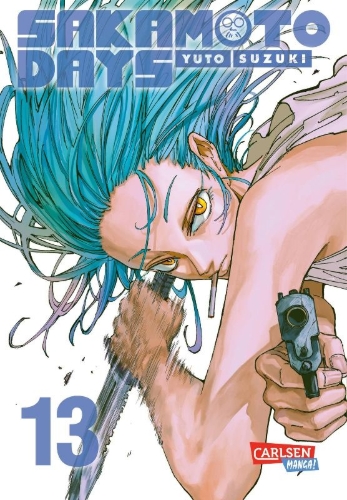 Buchcover und Innenansicht für das Buch: Sakamoto Days