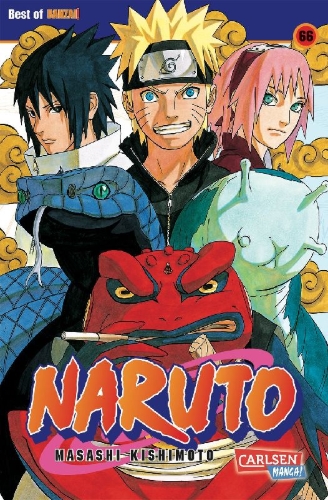 Buchcover und Innenansicht für das Buch: Naruto