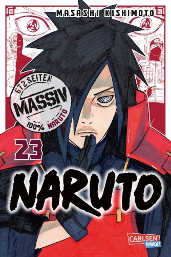 Buchcover und Innenansicht für das Buch: NARUTO Massiv 23