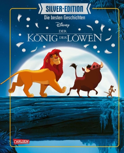Buchcover und Innenansicht für das Buch: Disney Silver-Edition: Das große Buch mit den besten Geschichten - König der Löwen