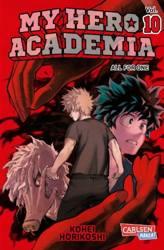Buchcover und Innenansicht für das Buch: Boku no Hero Academia