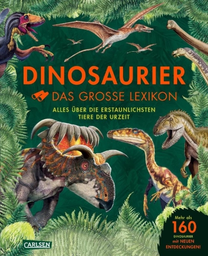 Buchcover und Innenansicht für das Buch: DINOSAURS: A SPOTTER'S GUIDE