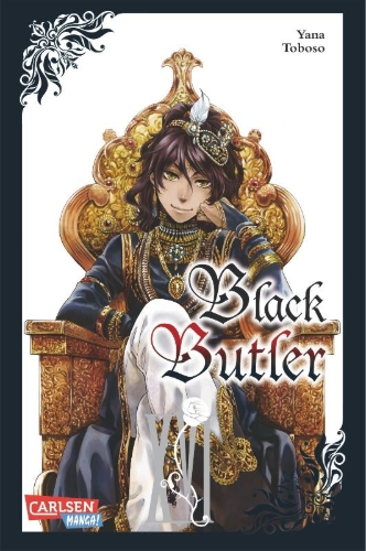 Buchcover und Innenansicht für das Buch: Kuroshitsuji