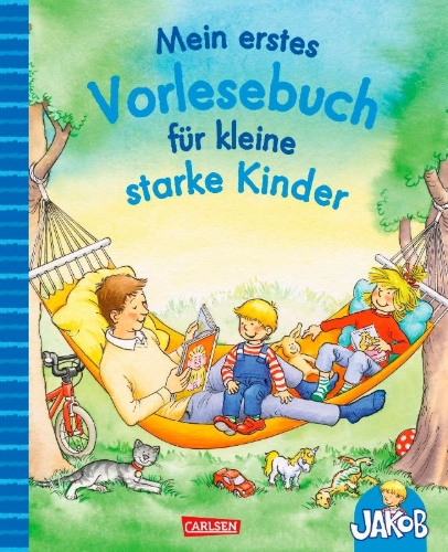 Buchcover und Innenansicht für das Buch: Mein erstes Vorlesebuch für kleine starke Kinder
