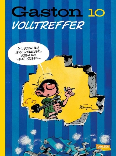Buchcover und Innenansicht für das Buch: Lagaffe se décoince