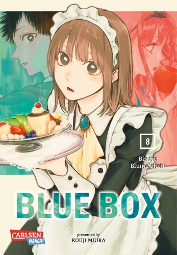 Buchcover und Innenansicht für das Buch: Ao no Hako