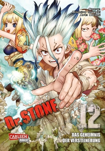 Buchcover und Innenansicht für das Buch: Dr. Stone