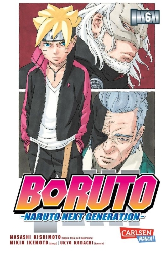 Buchcover und Innenansicht für das Buch: Boruto: Naruto next Generations