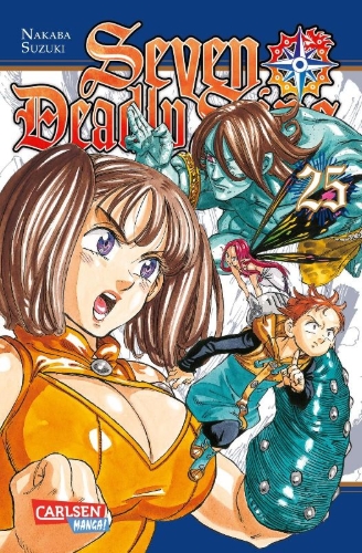 Buchcover und Innenansicht für das Buch: Nanatsu no Taizai