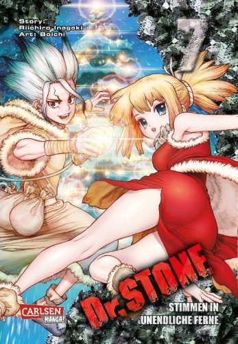 Buchcover und Innenansicht für das Buch: Dr. Stone