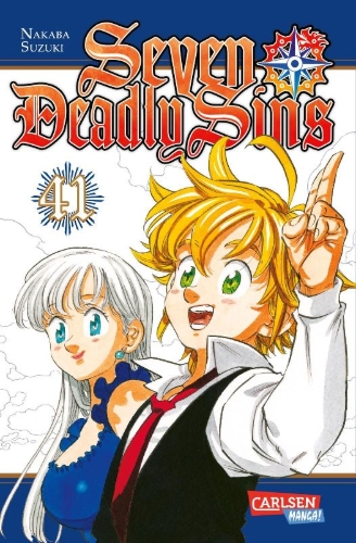 Buchcover und Innenansicht für das Buch: Nanatsu no Taizai