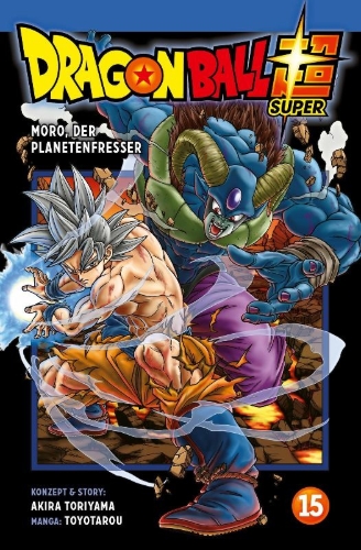 Buchcover und Innenansicht für das Buch: Dragon Ball Super