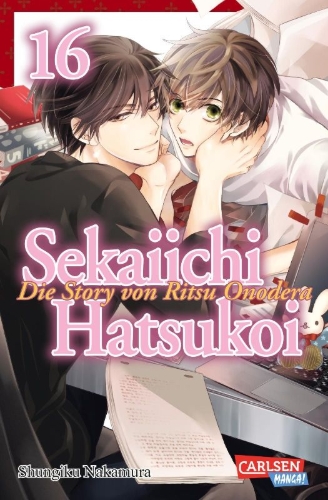 Buchcover und Innenansicht für das Buch: Sekaiichi Hatsukoi