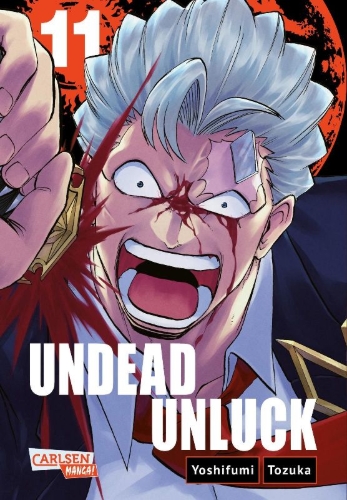 Buchcover und Innenansicht für das Buch: Undead Unluck
