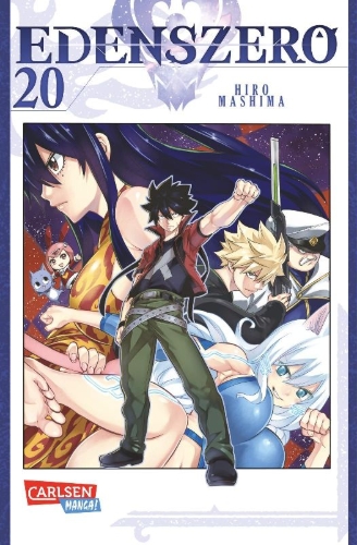 Buchcover und Innenansicht für das Buch: Edens Zero