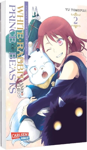 Buchcover und Innenansicht für das Buch: Shiro Usagi to Kemono no Ouji: Niehime to Kemono no Ou Spin-off
