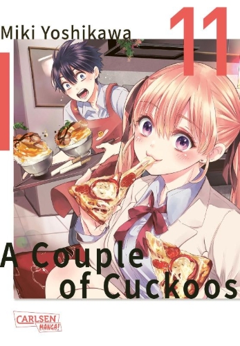 Buchcover und Innenansicht für das Buch: Cuckoo no Iinazuke