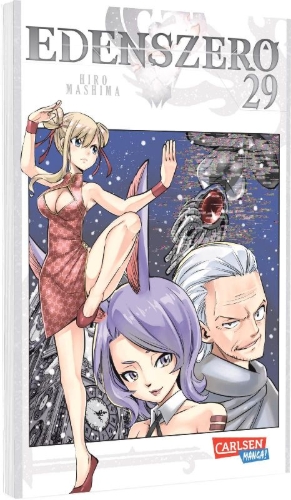 Buchcover und Innenansicht für das Buch: Edens Zero