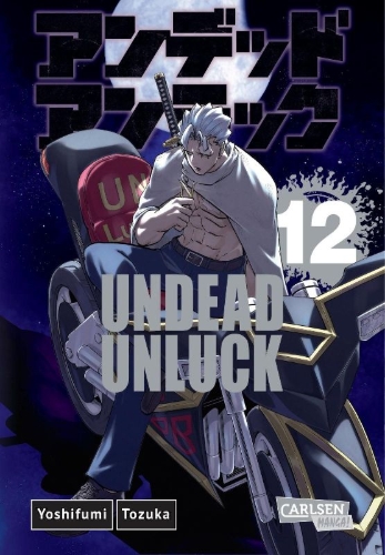 Buchcover und Innenansicht für das Buch: Undead Unluck
