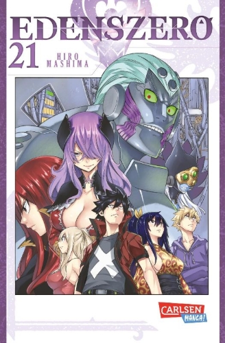 Buchcover und Innenansicht für das Buch: Edens Zero