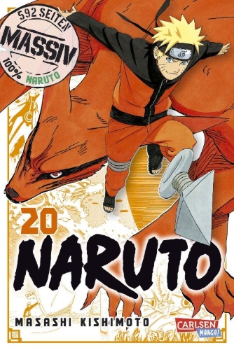 Buchcover und Innenansicht für das Buch: NARUTO Massiv 20