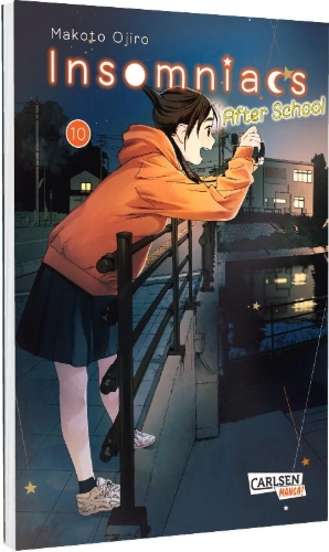 Buchcover und Innenansicht für das Buch: Kimi wa Houkago Insomnia
