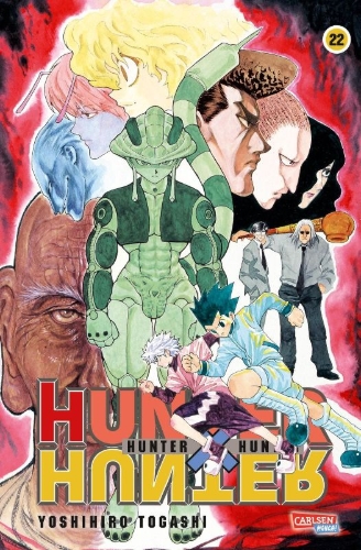 Buchcover und Innenansicht für das Buch: Hunter X Hunter