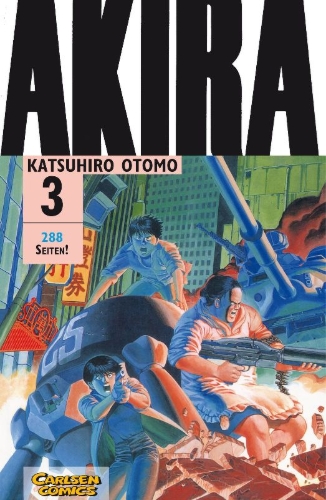 Buchcover und Innenansicht für das Buch: Akira 03. Original-Edition