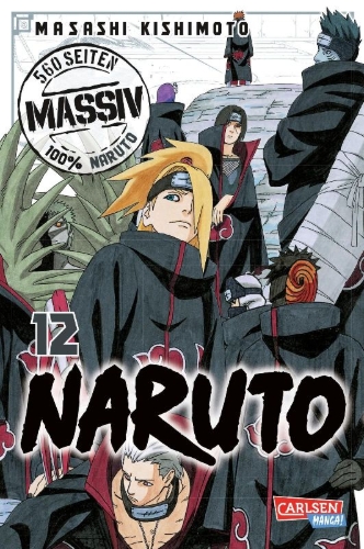 Buchcover und Innenansicht für das Buch: NARUTO Massiv 12
