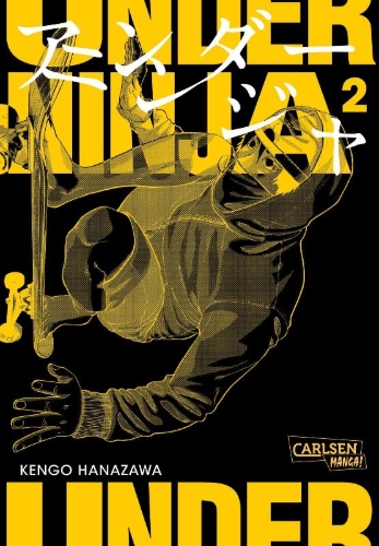 Buchcover und Innenansicht für das Buch: Under Ninja