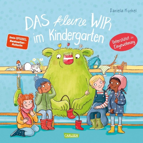 Buchcover und Innenansicht für das Buch: Das kleine WIR im Kindergarten