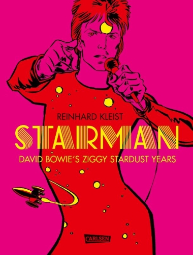 Buchcover und Innenansicht für das Buch: Starman - David Bowie's Ziggy Stardust Years