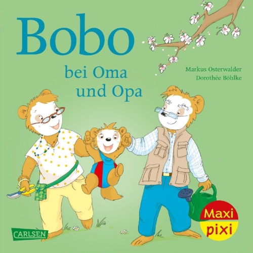 Buchcover und Innenansicht für das Buch: Maxi Pixi 350: VE 5 Bobo bei Oma und Opa (5 Exemplare)