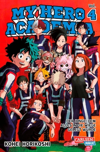 Buchcover und Innenansicht für das Buch: Boku no Hero Academia
