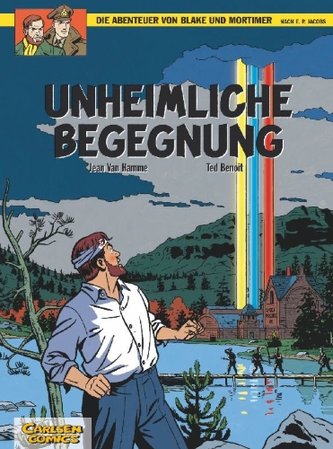 Buchcover und Innenansicht für das Buch: Blake und Mortimer 12: Unheimliche Begegnung