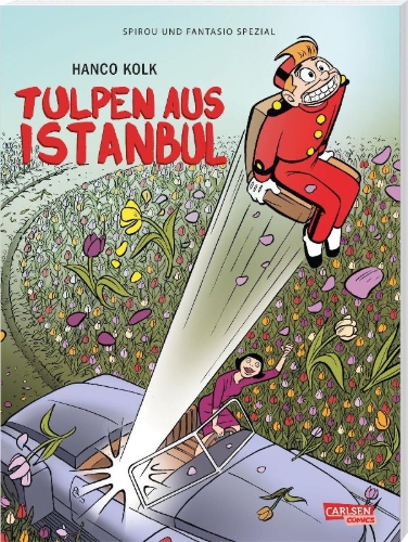 Buchcover und Innenansicht für das Buch: Spirou und Fantasio Spezial 40: Tulpen aus Istanbul