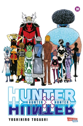 Buchcover und Innenansicht für das Buch: Hunter X Hunter