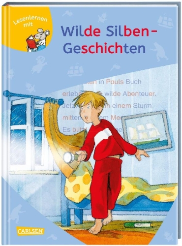 Buchcover und Innenansicht für das Buch: LESEMAUS zum Lesenlernen Sammelbände: Wilde Silben-Geschichten