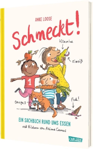 Buchcover und Innenansicht für das Buch: Schmeckt!