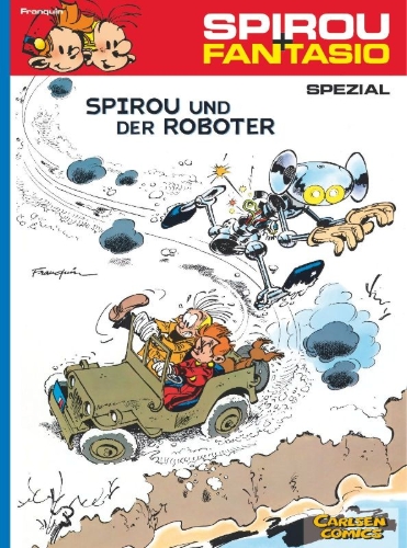 Buchcover und Innenansicht für das Buch: Radar le Robot