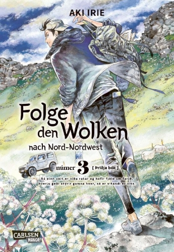 Buchcover und Innenansicht für das Buch: Hokuhokusei ni Kumo to Ike