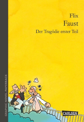 Buchcover und Innenansicht für das Buch: Graphic Novel paperback: Faust